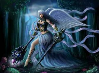 Angel Warrior Computer Wallpaper Desktop Background