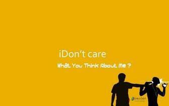 I Don T Care Design Himanshu Dhiraj Mishra Himstar