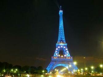 Paris Eiffel Tower At Night