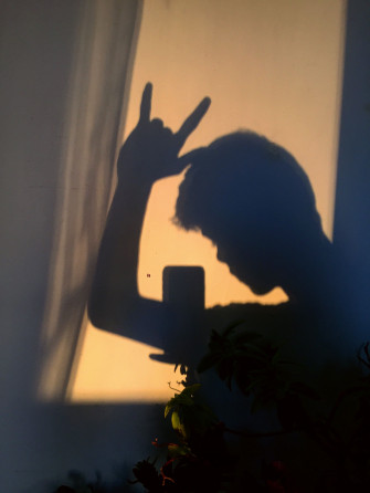 Aesthetic Profile Picture Boy Shadow Wallpaper