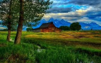 Barns Wallpaper Desktop HD