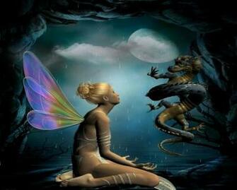 Dragon Fairy Wallpaper