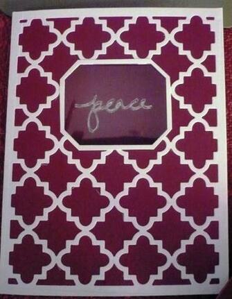 Misc Pti Quatrefoil Cover Plate Angled Label Dies Tombo Mono Multi