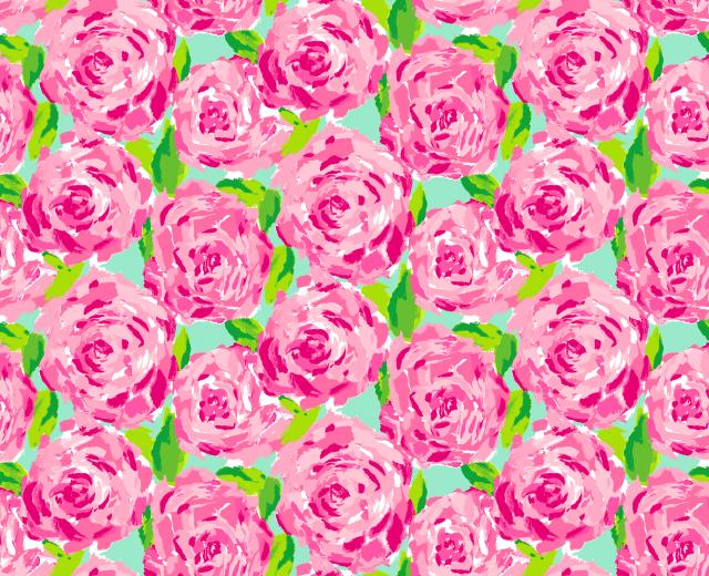 Green Prints Floral Pink Con Google Lilly Invitations Background