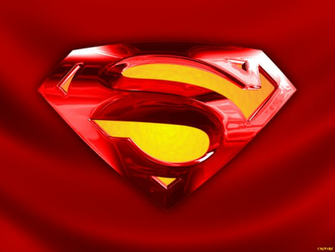Superman Shield On Red Cape By Crotale