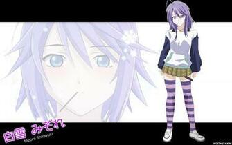 Rosario Vampire Mizore Wp By Agiantoreo