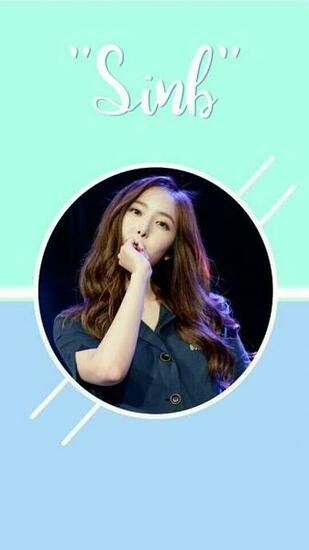 Gfriend Sinb Lockscreen Wallpaper Kpop