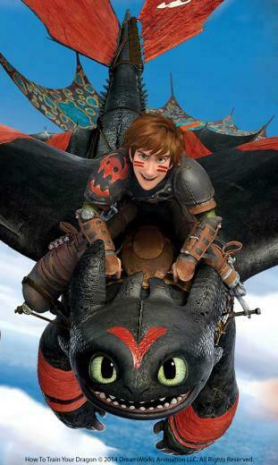 Train Your Dragon Hiccup And Toothless