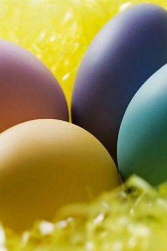 HD Easter Eggs Basket Wallpaper Background For Your Desktop