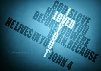 Wallpaperuniversity God Is Love Background I Loved You