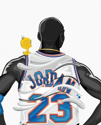 Jake Moore On Nba Art Michael Jordan Basketball