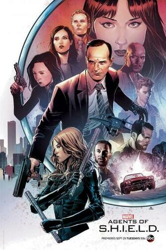 Les Agents Du Shield Le Poster De La Saison Par Jim Cheung