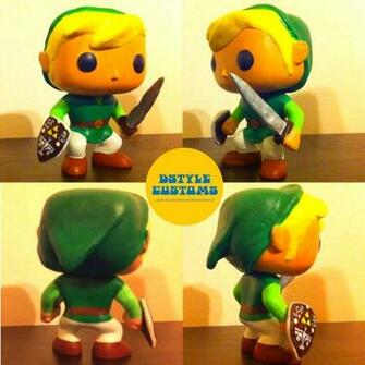 Toon Link Wind Waker Custom Funko Pop By Rickyabril