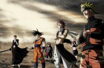 Naruto And Goku Wallpaper
