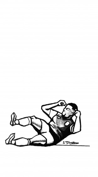 The Second Stage Of My Leon Bailey Illustration Inspired By His Wallpaper
