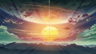 Anime Landscape Background Wallpaper