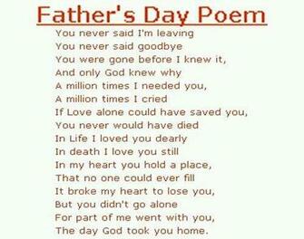 Father S Day Poems From Daughter To Dad