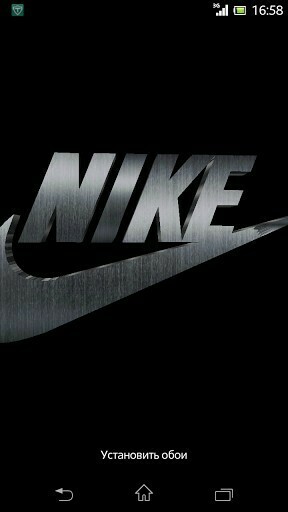 Bigger Nike Live Wallpaper 3d For Android Screenshot