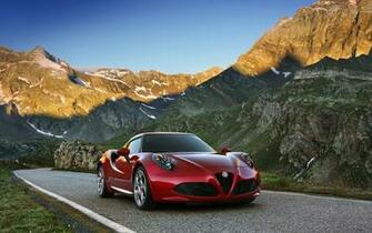 Alfa Romeo 4c HD Wallpaper Sfondi
