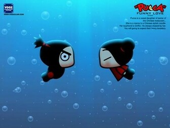 Hi Def Pucca Underwater Wallpaper