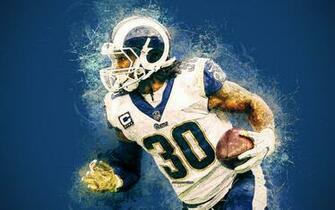 Wallpaper Todd Gurley 4k Art American Football