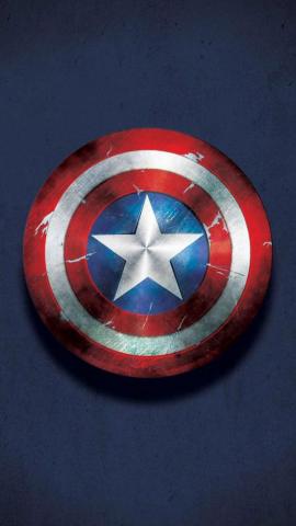 Captain America Shield iPhone Wallpaper