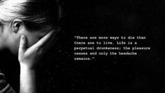 Dark Sad Sorrow Mood Women Texts Statement Wallpaper Background