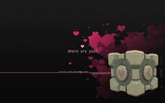 Companion Cube Wallpaper