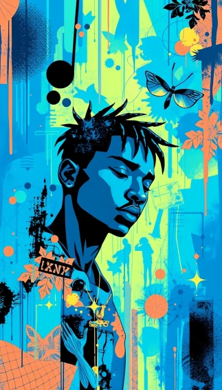 Xxxtentacion Blue Wallpaper
