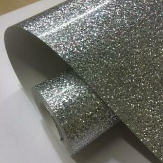 Holographix Silver Holographic Glitter Textures Wallpaper By Decorline