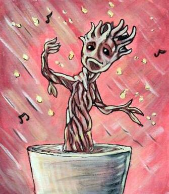 Baby Groot Drawing
