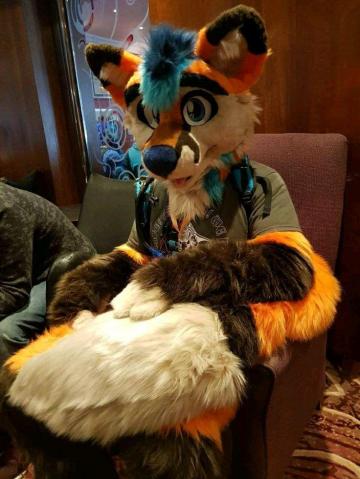 Cooper Martineau On Furry Fursuit Yiff
