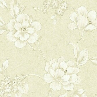 Light Taupe White Hav40811 Elegant Trail Wallpaper