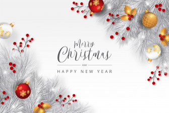 4k Merry Christmas Wallpaper Background Image