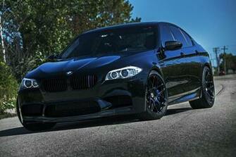Bmw M5 F10 Black Front Sky Pillars HD Wallpaper