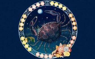 Wallpaper Cancer Zodiac