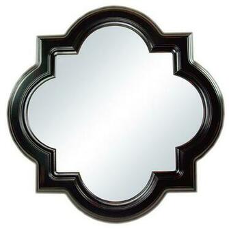 Allen Roth Quatrefoil Octagon Framed Mirror