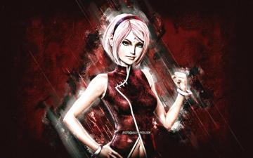 Wallpaper Pakura Naruto Burgundy Stone Background