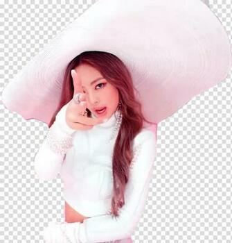 Blackpink Ddu Du Jenny Wearing White Top
