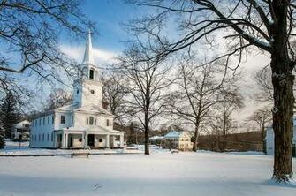 Winter Village Photograph New England Fine Art Print