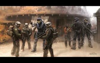 Halo Science Fiction Assault Rifle Bungie Marines Wallpaper Background