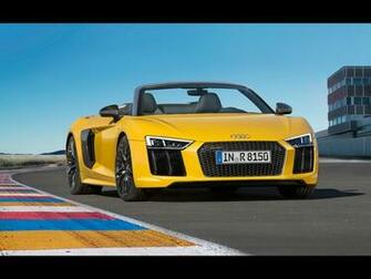Audi R8 Spyder V10 Static Wallpaper