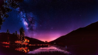 Nature At Night Wallpaper