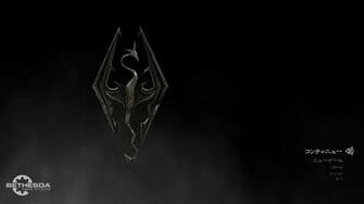 Skyrim Nexus Brumbek Feb Main Menu Spinning Emblem