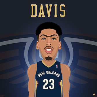 Anthony Davis Illustration On