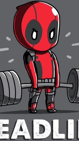 Cute Chibi Deadpool Wallpaper On