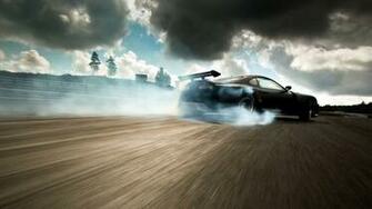 Clouds Cars Toyota Supra Drifting Wallpaper Vehicles HD