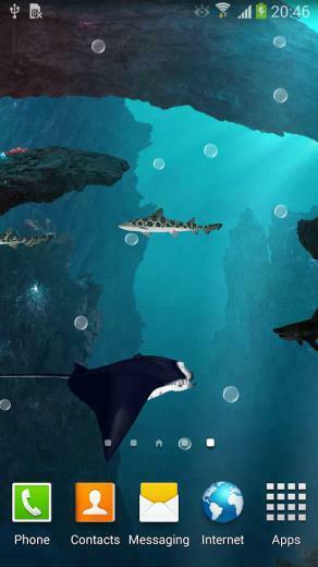 3d Sharks Live Wallpaper Android Apps On Google Play