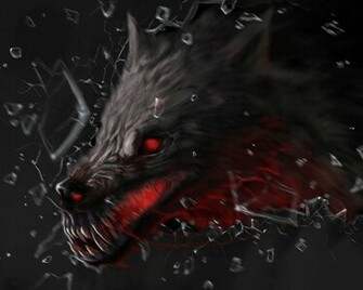 Demon Wolf Wallpaper