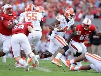 Clemson Quarterback Deshaun Watson Breaks For A Yard ToucHDown